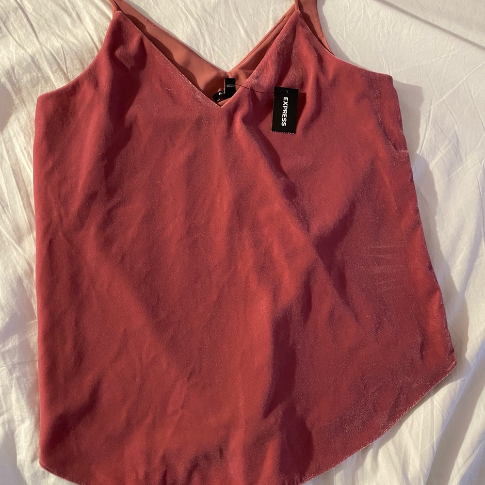 Express Pink Tank Size Small
